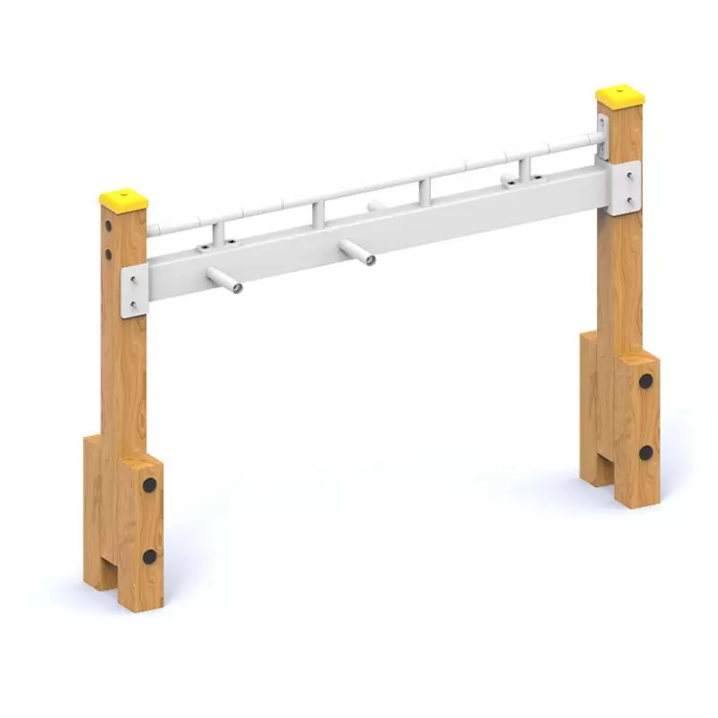 Agrès de motricité en bois pour la rééducation et la rotation des poignets