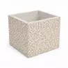 Jardinière en béton carrée