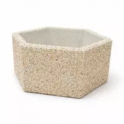 Jardinière urbaine en béton