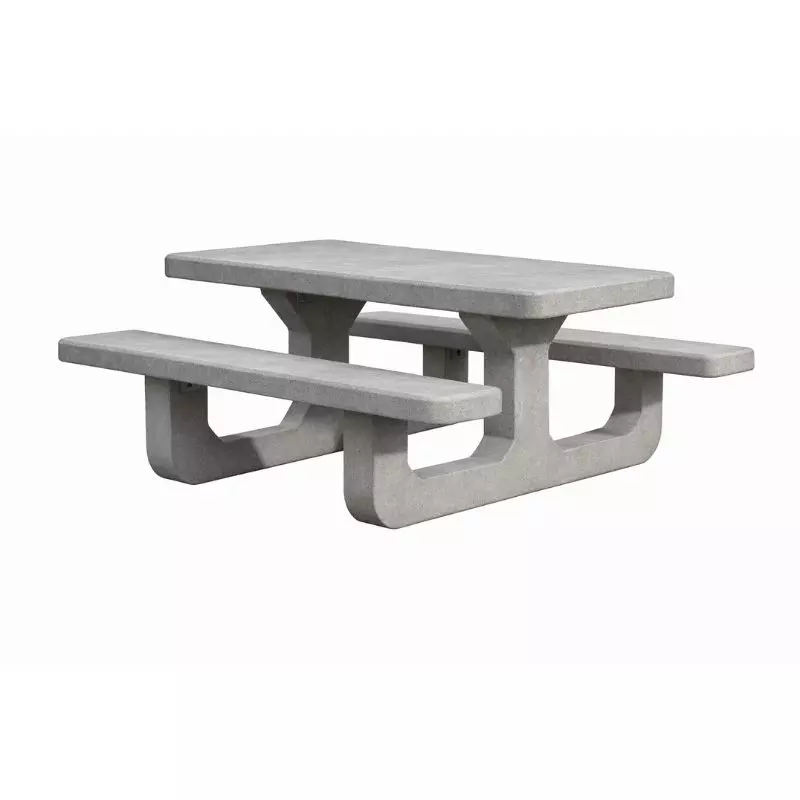 Table de picnic en béton