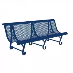 Banc public en métal Banc public en métal