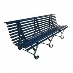 Banc de ville en métal Banc de ville en métal