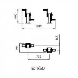 Dimensions du pédalier pour personnes âgées