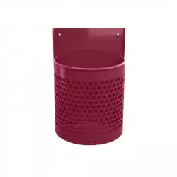 Corbeille demi ronde tout en métal