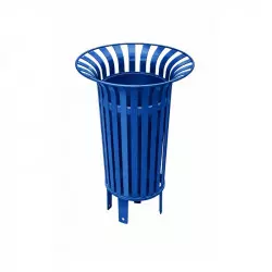 Corbeille urbaine Tulipe pour collectivités