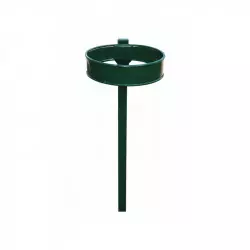 Support pour sac poubelle sur poteau