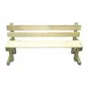 Banc maternelle en bois classe 4