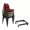 Chaises pour collectivités empilables