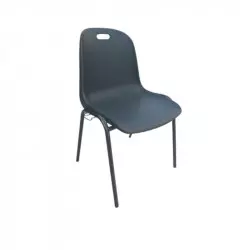 Chaise empilable à coque Emma