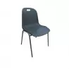 Chaise empilable à coque Emma