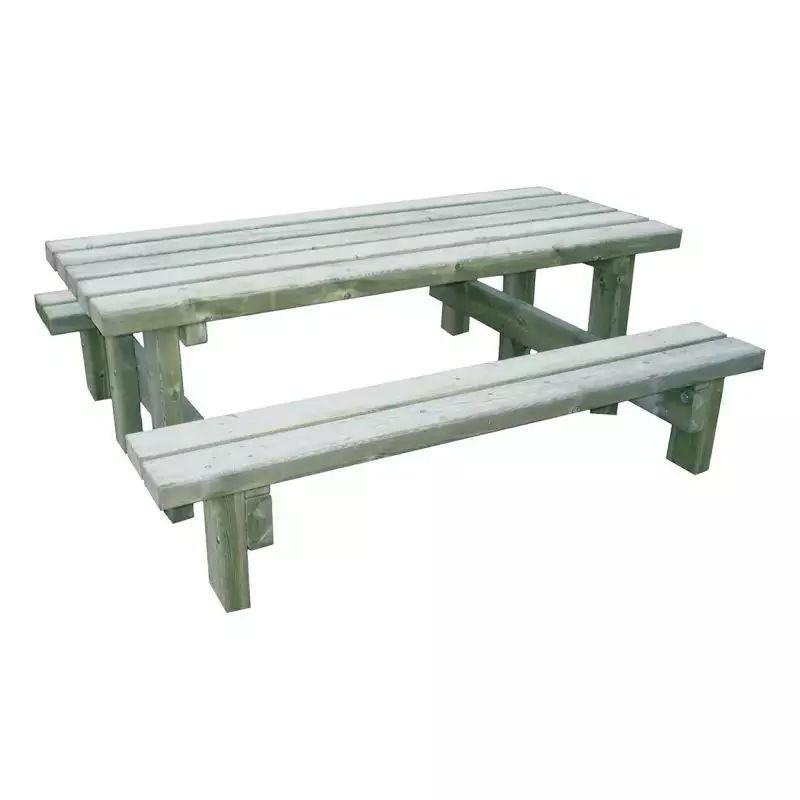 Table de pique-nique en bois 2 versions
