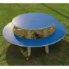 Table de pique nique pour enfant dans un parc public