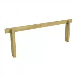 Barrière fixe en bois résineux classe 4