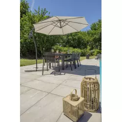 Parasol rond avec pied Top house