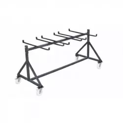Chariot de transport pour chaise pliante