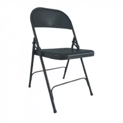 Chaise pliante métallique Chaise pliante métallique