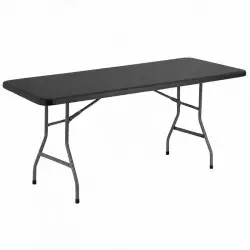 Table pliante grise Table pliante grise