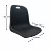 Dimensions de la coque pour chaise