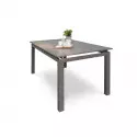 table en aluminium avec rallonge automatique