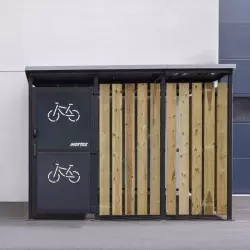 Abri deux-roues sécurisé avec digicode