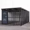 Abri deux-roues sécurisé modèle bambou pour collectivités Abri deux-roues sécurisé modèle bambou pour collectivités