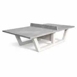 Table ping pong en béton