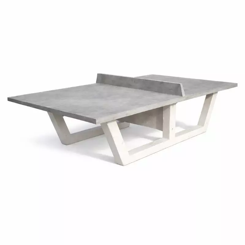 Table ping pong en béton