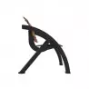 Structure métallique anthracite du fauteuil de ville Structure métallique anthracite du fauteuil de ville