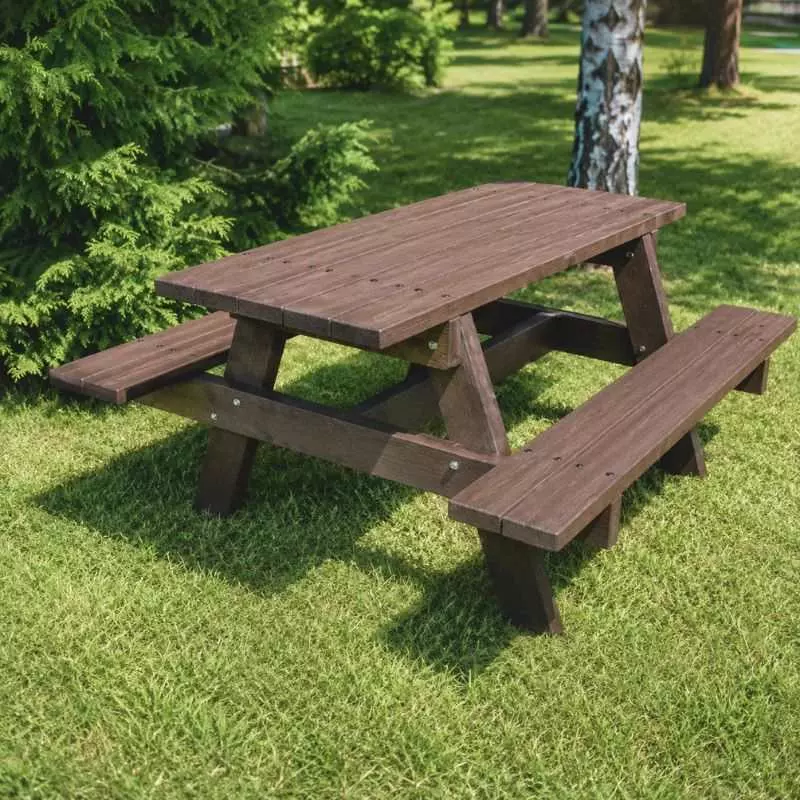 Table pique-nique plastique recyclé GALIA ÉCO