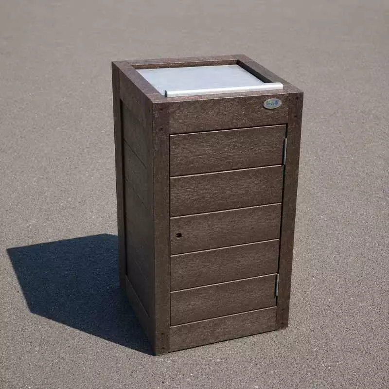 Corbeille en plastique recyclé