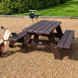 table de picnic pour enfant en plastique recyclé