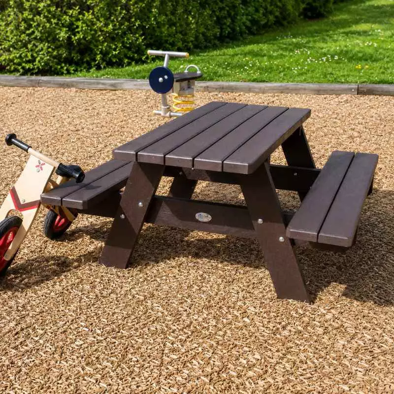 table de picnic pour enfant en plastique recyclé