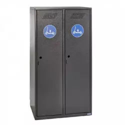 Casier vestiaire pour 2 trottinettes électriques