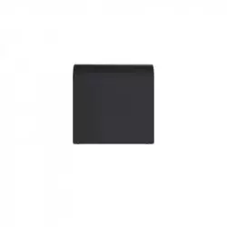 Piétement en acier roulé couleur anthracite de la banquette HPL Piétement en acier roulé couleur anthracite de la banquette HPL