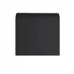 Piétement en métal roulé gris anthracite de l'assise publique individuelle Piétement en métal roulé gris anthracite de l'assise publique individuelle