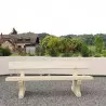 Banc de ville en béton ton pierre ivoire Banc de ville en béton ton pierre ivoire