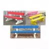 Diverses finitions pour le banc urbain en béton Diverses finitions pour le banc urbain en béton