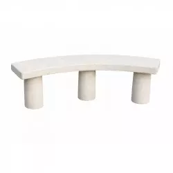 Banquette urbain en béton armé