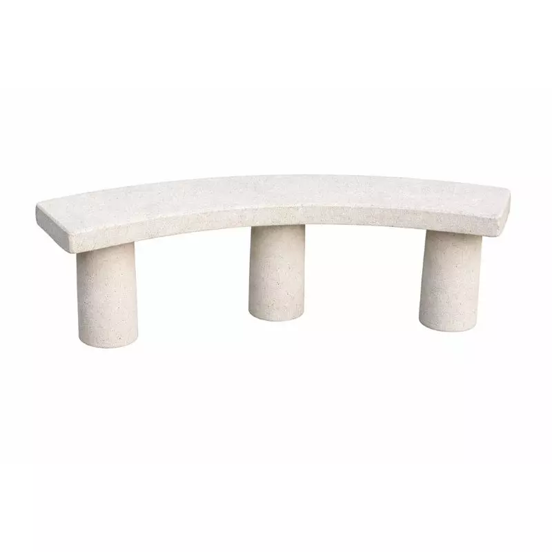 Banquette urbain en béton armé