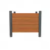 Jardinière urbaine en panneaux HPL effet lames de bois - contenance 225 L Jardinière urbaine en panneaux HPL effet lames de bois - contenance 225 L