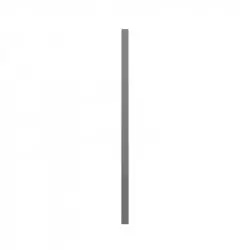 Profile de l'appui vélos métallique gris alu Profile de l'appui vélos métallique gris alu