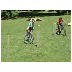Module parcours de santé VTT Slalom dans un parc public