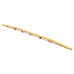 Passerelle en bois pour parcours sportif VTT