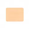 Plateau rectangulaire en hêtre vernis de la table d'école Plateau rectangulaire en hêtre vernis de la table d'école