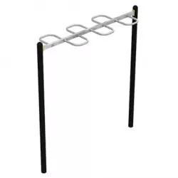 Barre de suspension serpent pour parcours de fitness plein air