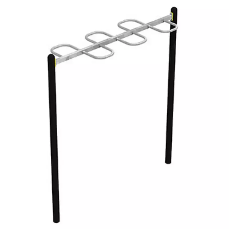Barre de suspension serpent pour parcours de fitness plein air
