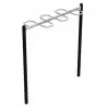 Barre de suspension serpent pour parcours de fitness plein air Barre de suspension serpent pour parcours de fitness plein air