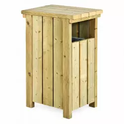 corbeille en bois Alicante 80l