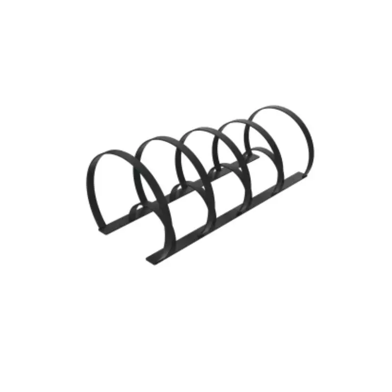 Rack à vélos en métal gris anthracite 8 places