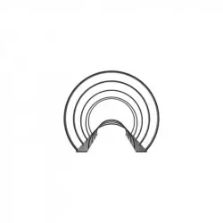 Profil du rack à vélo acier anthracite Profil du rack à vélo acier anthracite